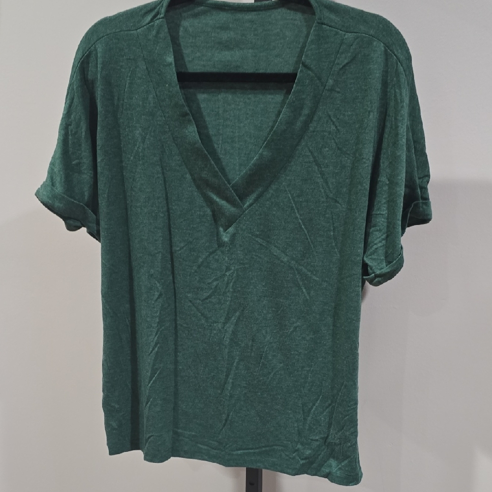 EUC Dark Green Top - Picture 1 of 4